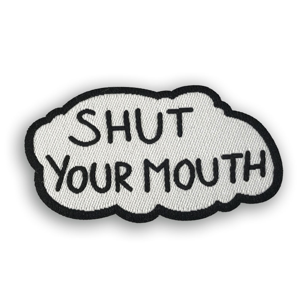 The Joe Strummer Foundation - JSF 'Shut Your Mouth' Patch