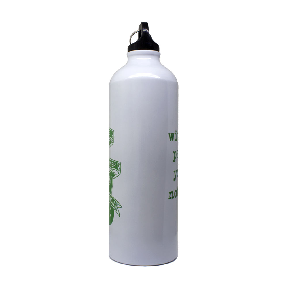 The Joe Strummer Foundation - JSF Water Bottle in White