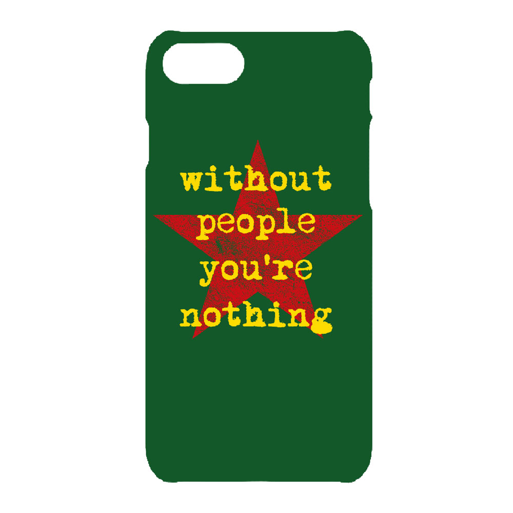 The Joe Strummer Foundation - Mobile Phone Case Green - Without People You're Nothing