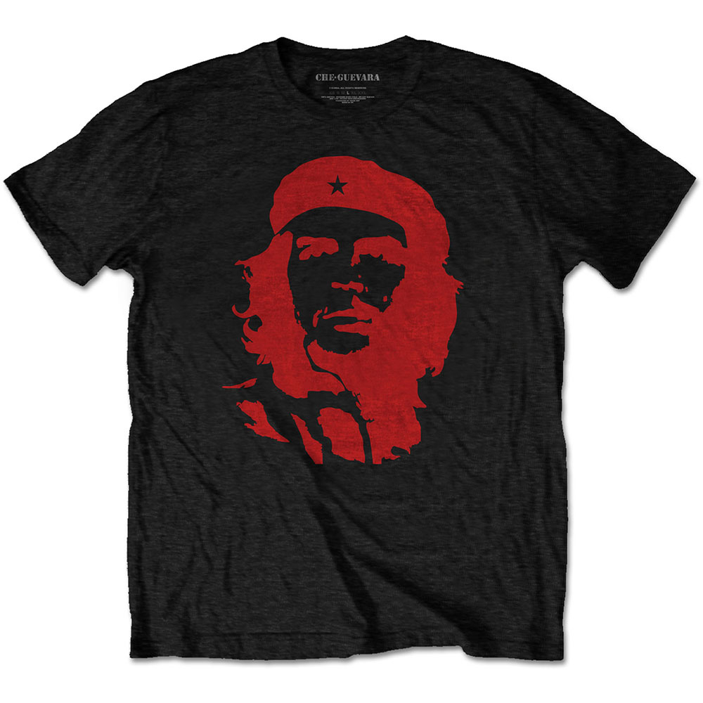 Che Guevara - Red On Black 