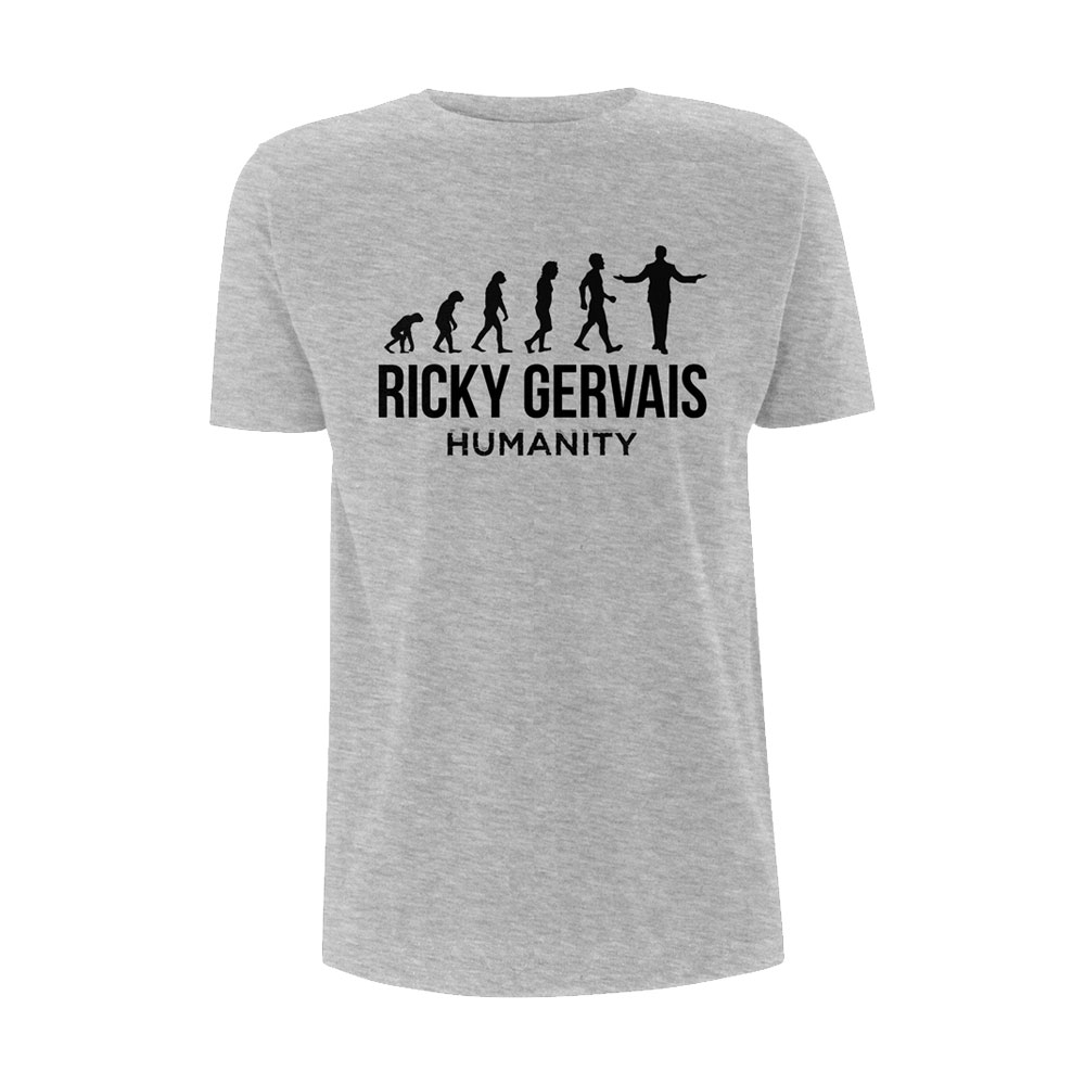 Ricky Gervais - Humanity Tour Pose (Grey)