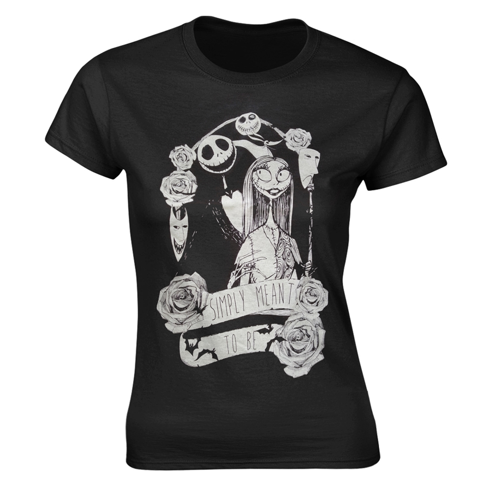 Nightmare Before Christmas -  Simply Meant To Be (Black) (Ladies)