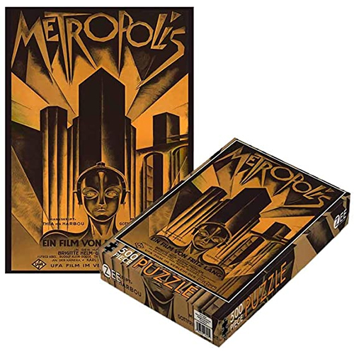 Plan 9 Movies - Metropolis (500 Piece Jigsaw Puzzle)