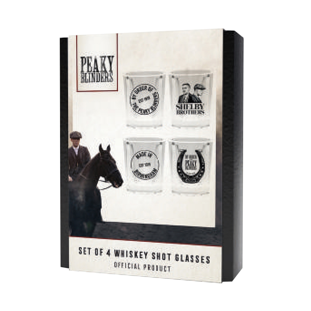 Peaky Blinders - Peaky Blinders - Shelby Brothers Whiskey Shots (Shot Glasses Set)