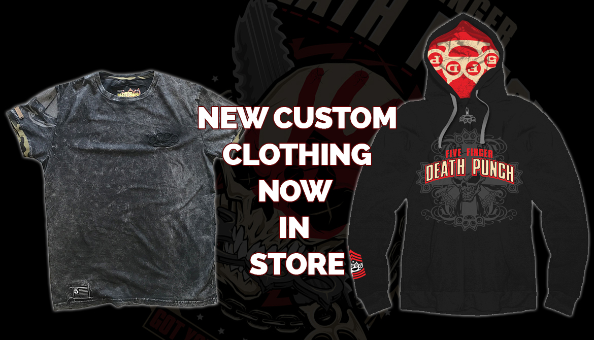 five finger death punch apparel