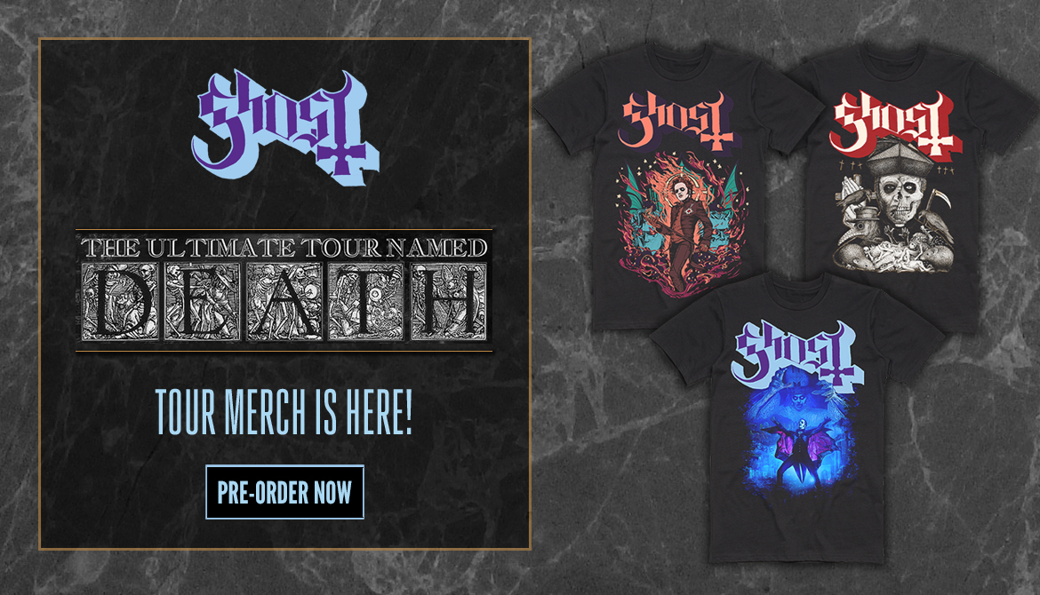 ghost tour merch 2019